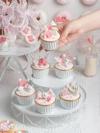 在飛比找松果購物優惠-仿真蛋糕模型甜甜圈雪糕裝飾假甜品擺件 可愛兒童生日拍照道具 