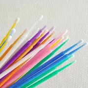 1000Pc Dental Disposable Makeup Micro Applicator Brush Eyelash Brushes S/M/L