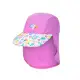 澳洲鴨嘴獸兒童泳衣 遮頸防曬帽 1 歲 花朵系列 UPF 50+ 抗UV