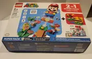 2 in 1 LEGO 66677 Super Mario Starter Expansion Set Super Pack 71360- 71393