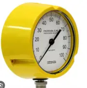 Perms Cal 121T 0-100 psi Process Gauge Pressure Dial Indicating
