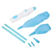 KIMISS Hand Duster for Cleaning, 180° Bendable Electric Feather Duster Wind