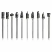 6Mm Tungsten Steel Solid Carbide Burr Pcb Cnc Tool For Rotary Tool Drill Grinding Head