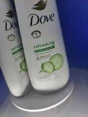 Dove Refreshing Cucumber & Green Tea Body Wash 11oz Set of 2