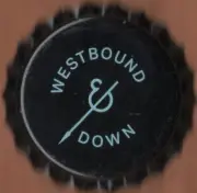 USA Plastic Lined Beer Crown Bottle Cap: Westbound & Down Brewing