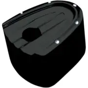 Covingtons Dimpled Gloss Black Ignition Switch Knob Cover Harley 07-13 FLH/T