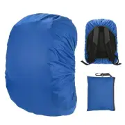 Waterproof Backpack Rain Cover, 30L-40L Backpack Cover [Sapphire Blue]