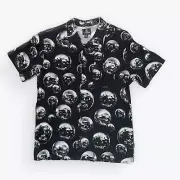 Brand New Mens Volcom Packed Up Woven Short Sleeve Black Size Medium