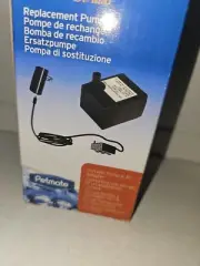 Petmate Fresh Flow Deluxe Replacement Pump 120V AC Adapter and Cord Included