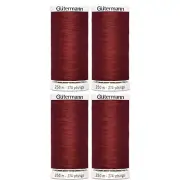 Gutermann Sew-All Thread 274YD Rust (4 PACK)