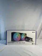 NZXT Kraken Elite 280 RGB LCD Display High Performance 280MM Liquid Cooler