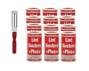 Lint Busters Plus Commercial Grade Rollers (1Handle 12Rolls), Lint Rollers New