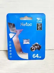 Netac 64GB Micro SD Card Micro Mini SD Card SDXC UHS-I Flash Memory Card, High