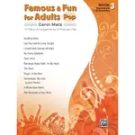 【599免運費】FAMOUS & FUN FOR ADULTS: POP, BOOK 3 ALFRED 00-30138