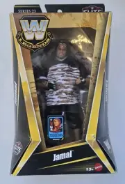 MIB WWE Legends Legends Jamal Wrestling Figure Box Damage