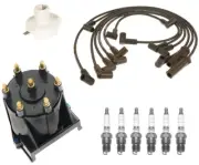 ACDelco Ignition Kit Distributor Rotor Cap Wire Spark Plugs for GMC Typhoon V6