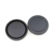 Camera Body Cap+Rear Lens Cap For Sony A6300 A6000 A6400 A7R2 A7M3 ILDC