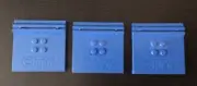 Lego City Blue Minifigure Stands (Qty 3)