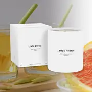Lemon Myrtle - Signature Collection - Lemon Myrtle & Green Tea Scented Soy Candle 55hr Burn