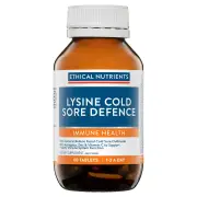 Ethical Nutrients Lysine Viral Cold Sore Defence | 60 tablets