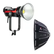 Aputure LS C300d II Daylight LED Monolight V Mount with Light Dome Mini III