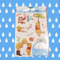 在飛比找蝦皮購物優惠-迪士尼小熊維尼小豬袋鼠小荳東京樂園限定絕版雨傘專用防水貼紙玻