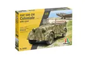 Italeri 1/35 Fiat 508 CM Coloniale with Crew Kit
