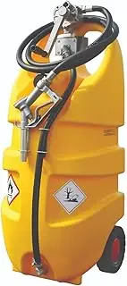 ES Tanks EmilCaddy 110L Diesel Fuel Transfer Tank – Portable Ute Pod with Manual Rotary Pump & Hose – AS1940 & AS2809 Compliant