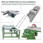 Linear Rail Slide Linear Rail Guide Linear Motion Slide Rail With 4Pcs Slide^
