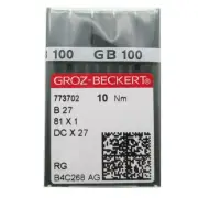 100PCS Groz Beckert DCX27 DCX1 B27 Industrial Serger Overlock Sewing Needles