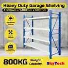 1.5M*2.4M*0.6M Storage Garage Warehouse Rack Shelving Steel 800KG R-1524BG