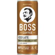 Suntory Boss Coffee Iced Latte 237ml