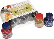 Winsor & Newton Calligraphy 6-Jar Ink Set, 30ml