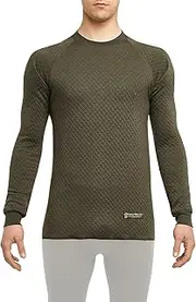 [Thermowave] 3in1 Merino Wool Base Layer Mens - Thermal Shirts for Men - Merino Wool Underwear Mens 330 GSM