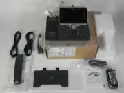 NEW Cisco CP-8865-3PW-K9 IP Video Phone w/ Camera + PSU + Cables