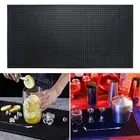 Non-slip Cocktail Service Mat Bartender Tool Pvc Bar for Kitchen Waterproof