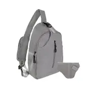 Multipurpose Concealed Carry Sling Backpack Purse Lightweight Crossbody Grey