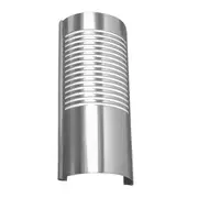 Metal Fluorescent Indoor Wall Light G23 in Satin Chrome Superlux Lighting - WL1135-SC
