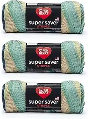 [Red Heart] Super Saver Yarn, Sutherland Stripe 3