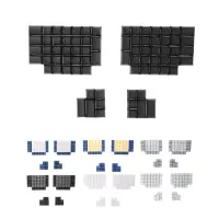 在飛比找蝦皮購物優惠-Quu Pbt 鍵帽 DSA 用於 Ergodox 機械遊戲