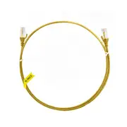 Pack Of 10 Cat 6 Ultra Thin Lszh Yellow Ethernet Network Cable