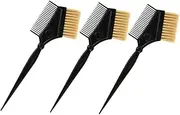 FOMIYES 3pcs Professional Hair Tinting Comb Pintail Styling Tool for Men Women Barber Supply Dye Hair Comb