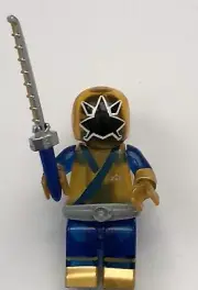 Mega Bloks -POWER RANGERS- Super Samurai - Metallic GOLD Ranger - new in Package