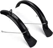 GDPKIALSLZ, Portable Adjustable Bike Mud Guard Fenders Set, Bicycle Fender All-Inclusive Bike Mudguard Bicycle Accessories Compatible with Folding Bicycle Acces(16 Inch)