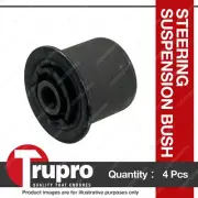 4 x Trupro Front Control Arm Upper Inner Rear Bush for Ford Courier PE PF PG PH (for: Ford)