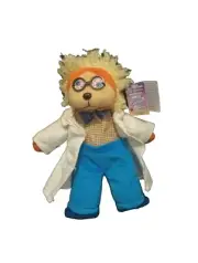 Beanie Kids Professor Lou Nee The Bear Plush With Tag