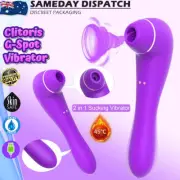 Clitoris Suction Vibrator Dildo Auto Sucking Heating Oral Sex Massager Sex Toy