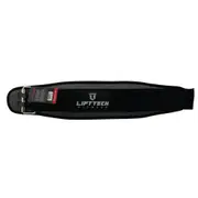 Lifttech Fitness 12.7cm Foam Weightlifting/Gym Waist Belt Back Support M Black