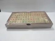 MAHJONG Chinese Domino Game - Sealed in Wooden Box - Mahjongg Set - Wood - NEW