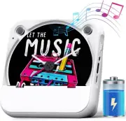 Portable CD Player for Home,Rechargeable 2000 mAh CD Player with Bluetooth